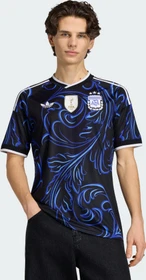 adidas FIFA WM 2026 Argentinien Auswärtstrikot kurzarm black/lucid blue/blue burst (Herren)