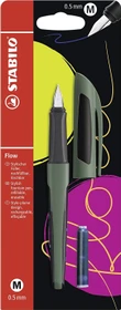STABILO Flow SPORTY khaki/schwarz, rechte Hand, mittel, Blister