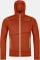 Ortovox Fleece Light Hoody Funktionsjacke clay orange (Herren) Vorschaubild