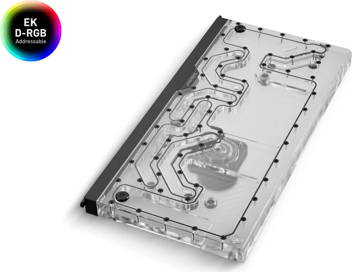 EK Water Blocks Quantum Line EK-Quantum Reflection² PC-O11D EVO XL D5 PWM D-RGB, Verteilerplatte mit Pumpe, Acryl