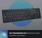 Perixx Periboard-331 Großschrift-Tastatur, schwarz, LEDs weiß, USB, DE Vorschaubild