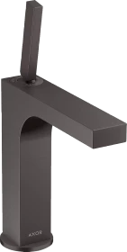 Hansgrohe Axor Citterio 160 Waschbeckenarmatur mit Ablauffernbedienung brushed black chrome