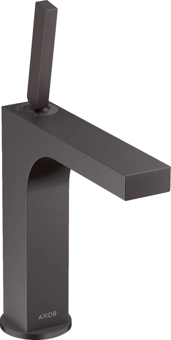 Hansgrohe Axor Citterio 160 Waschbeckenarmatur mit Ablauffernbedienung brushed black chrome