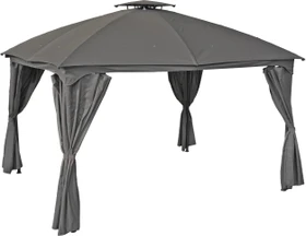 Garden Pleasure Kama Pavillon 300x360cm anthrazit