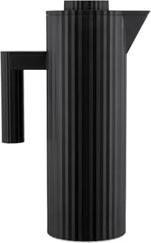 Alessi Plissé Isolierkanne schwarz