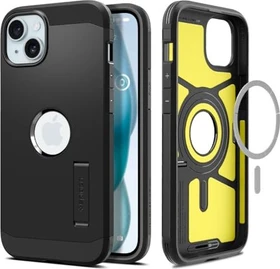 Spigen Tough Armor (MagFit) für Apple iPhone 15 schwarz