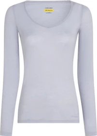 Icebreaker Siren Sweetheart Funktionsshirt langarm grey quartz (Damen)