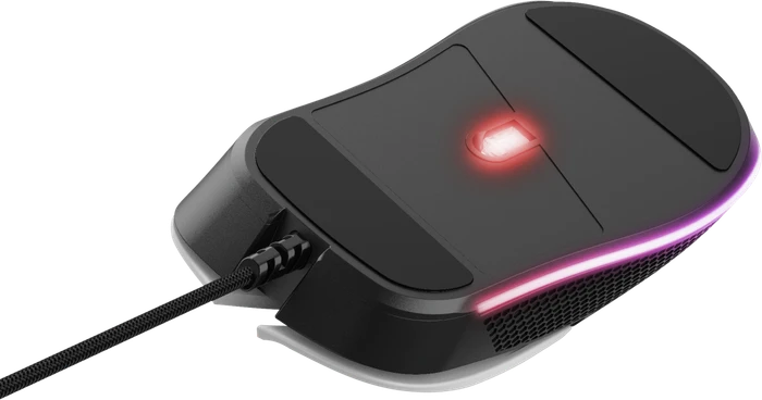 Trust Gaming GXT 922W YBAR RGB Gaming Mouse weiß/schwarz, USB