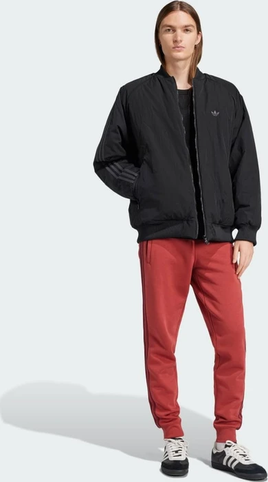 adidas Adicolor 3-Streifen Trainingshose lang preloved ruby (Herren)