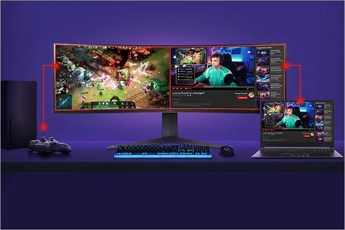 LG UltraGear GR7 45GR75DC-B, 44.5"