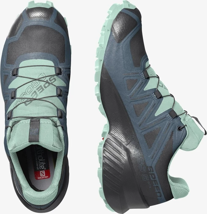 Salomon Speedcross 5 GTX black/mallard blue/yucca (Damen)