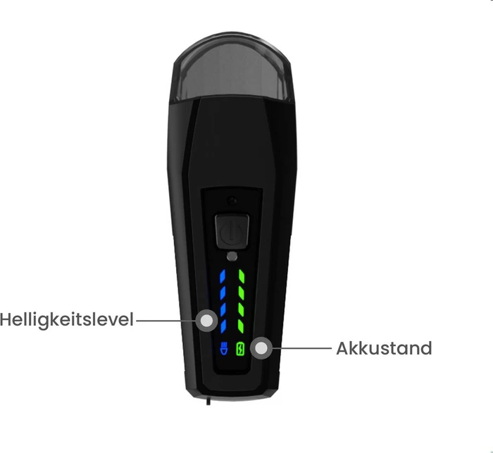 Fischer LED-Akku 110 Lux Frontlicht