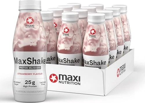 MaxiNutrition MaxShake Strawberry 3.96l (12x 330ml)