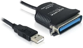 DeLOCK Adapterkabel parallel Port [IEEE1284] auf USB 1.1 (82001)