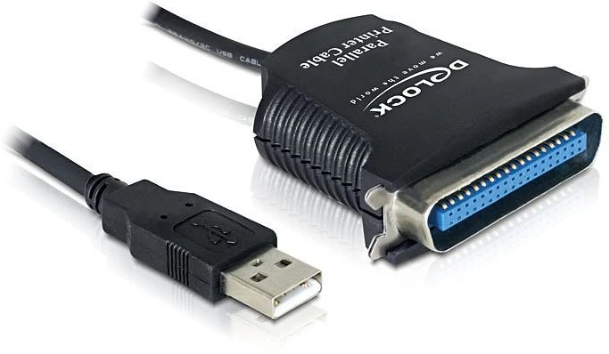 DeLOCK Adapterkabel parallel Port [IEEE1284] auf USB 1.1