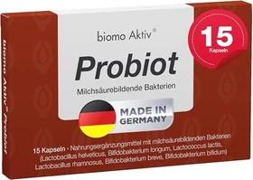 biomo pharma Biomo Aktiv Probiot Kapseln, 15 Stück