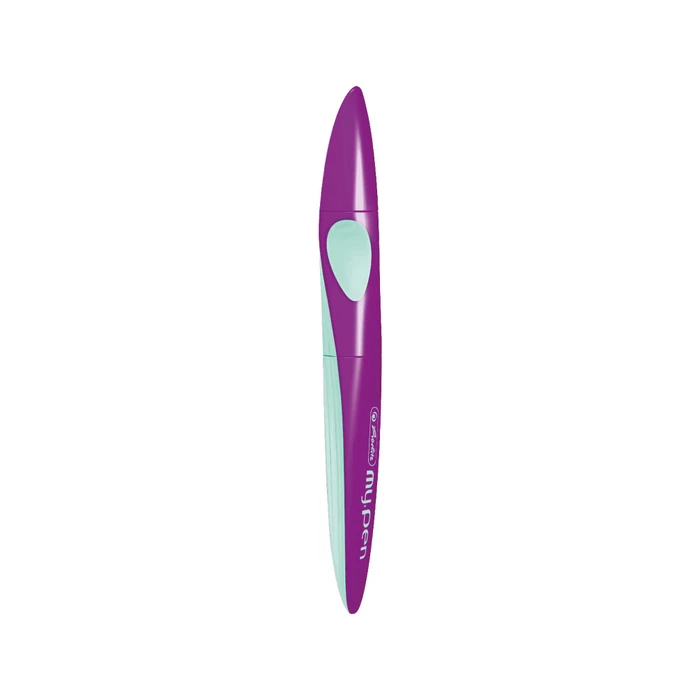 Herlitz my.pen style Tintenroller (Patrone) lila/minze, Linkshänder