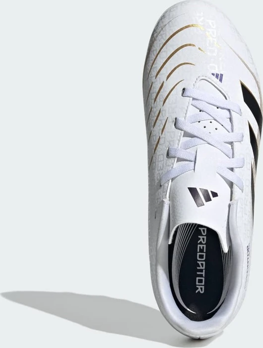 adidas Predator Club FG/MG cloud white/core black/gold metallic (Junior)
