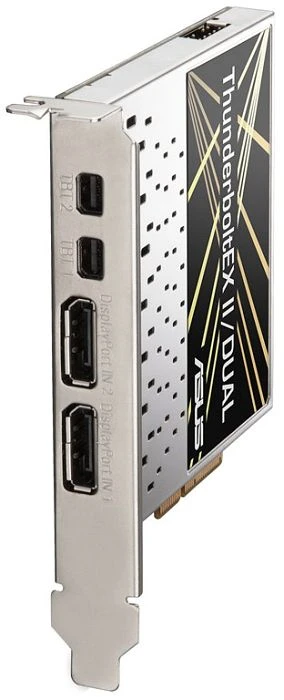 ASUS ThunderboltEX II/DUAL, PCIe 2.0 x4