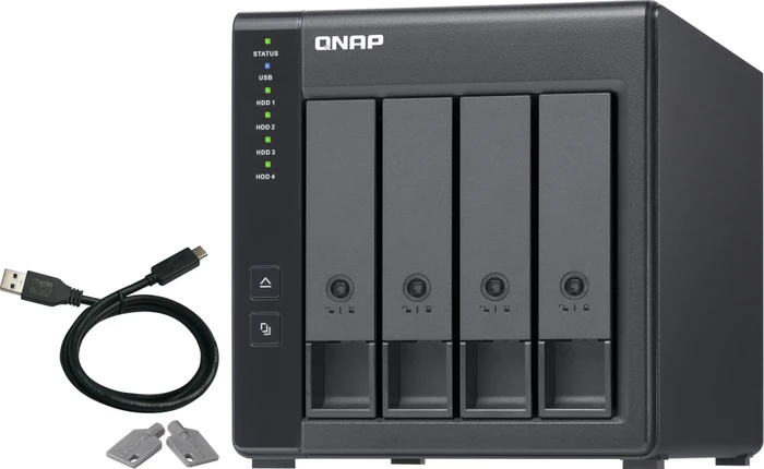 QNAP Expansion Unit TR-004, 1x USB-C 3.0