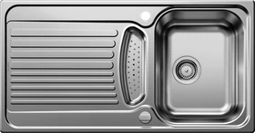 Blanco Tipo 5 S Becken reversibel mit Ablauffernbedienung edelstahl