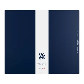 Pulsar Gaming Gears Superglide Glass Mousepad V3 XL, 490x420mm, Bruce Lee 85th Edition - Navy, blau/weiß