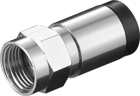 Wentronic Goobay Kompressions F-Stecker 7.0mm