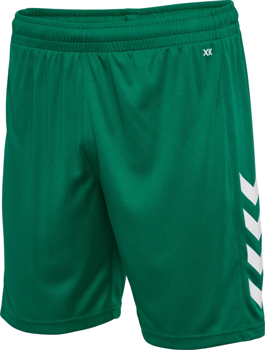 hummel Core XK Poly Trainingshose kurz grün