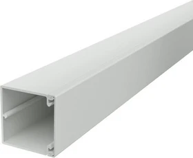 OBO Bettermann WDK60060LGR Kabelkanal, 60x60mm, 2m, lichtgrau