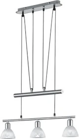 Trio Levisto Pendelleuchte 3-flammig nickel matt