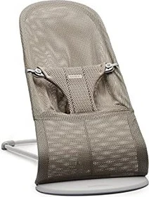 BabyBjörn Bliss Babywippe grau/beige mesh