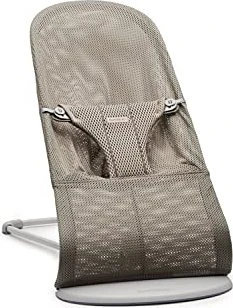 BabyBjörn Bliss Babywippe grau/beige mesh