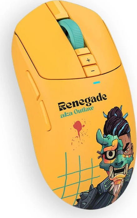 A4Tech Bloody R72 Ultra Duo Wireless Gaming Mouse mit Ladestation, Renegade Sunset, USB