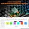 Akko MOD68 HE, Gradient Hybrid Black Transparent, LEDs RGB, hot-swap, AstroAim Magnetic, USB/Bluetooth, US Vorschaubild