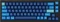 Keychron Q1/Q2/K2 OEM Dye-Sub Keycap-Set Ocean, Kunststoff (PBT), Ocean, blau, 97 Tasten (83+14), ANSI-US Vorschaubild