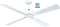 CasaFan Eco Neo III 132 WE-WN/SI WiFi Deckenventilator silber/weiß Vorschaubild