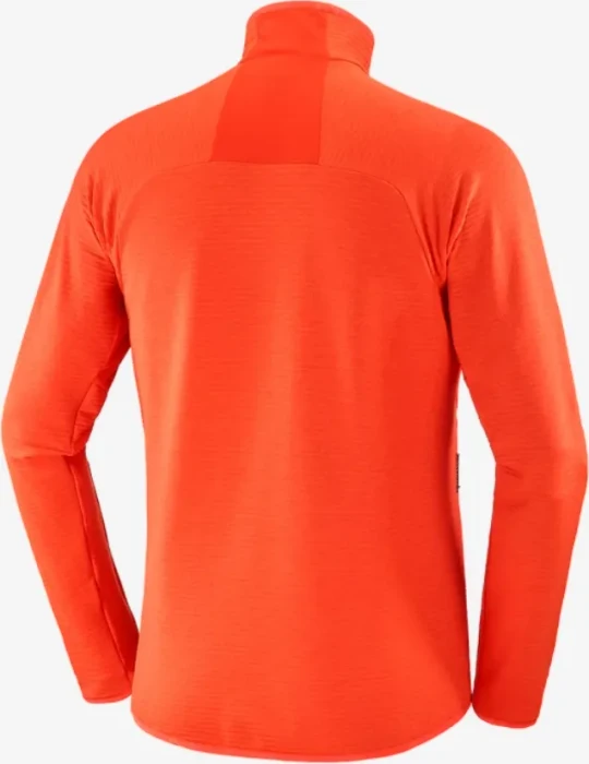 Salomon Essential Lightwarm Jacke cherry tomato (Herren)