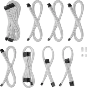 CableMod C-Series Pro ModMesh Cable Kit, Corsair Type 5, weiß (CM-PCSS-FKIT-NKW-R)