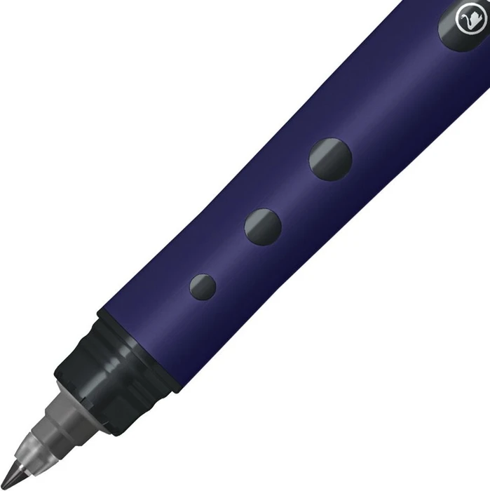 STABILO worker+ medium NatureCOLORS Wildflower Tintenroller (Mine) preußischblau, 10er-Pack
