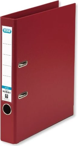 Elba smart pro+ Ordner 2-Ring, 50mm, A4, bordeaux, 10er-Pack