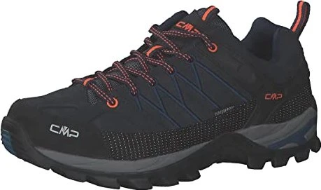 CMP Rigel Low WP blue/flash orange (Herren)