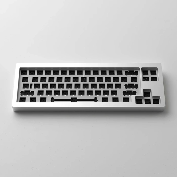 Akko Monsgeek M7 VIA 65% Layout Barebone Tastatur, silber, ANSI