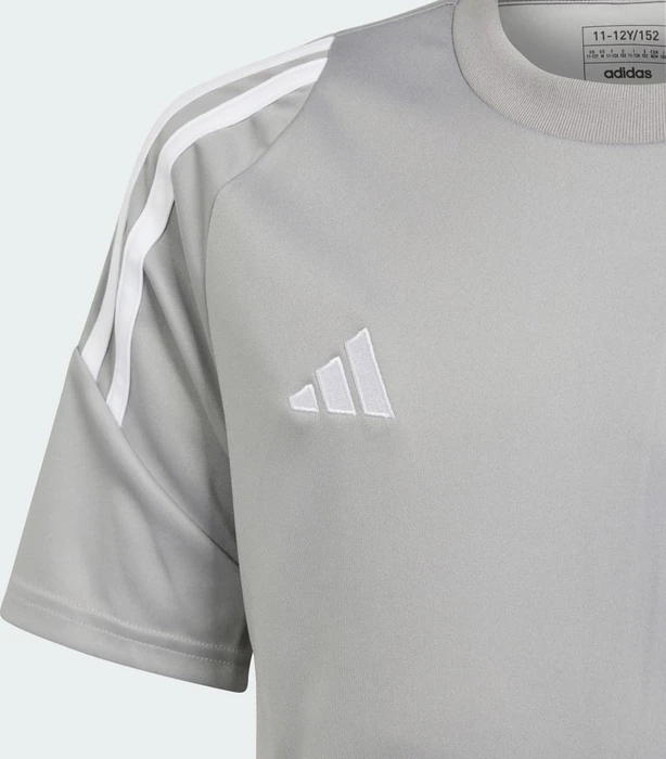 adidas Tiro 24 Trikot kurzarm team mid grey/white (Junior)