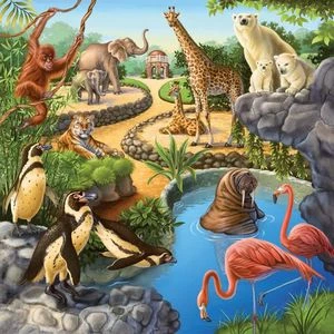 Ravensburger Puzzle Wald-/Zoo-/Haustiere