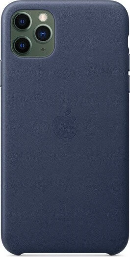 Apple Leder Case für iPhone 11 Pro Max mitternachtsblau