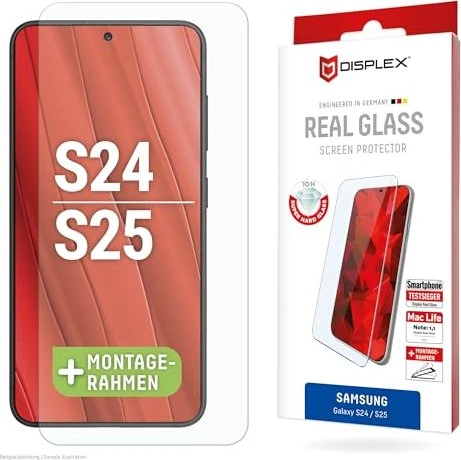 Displex Real Glass für Samsung Galaxy S25
