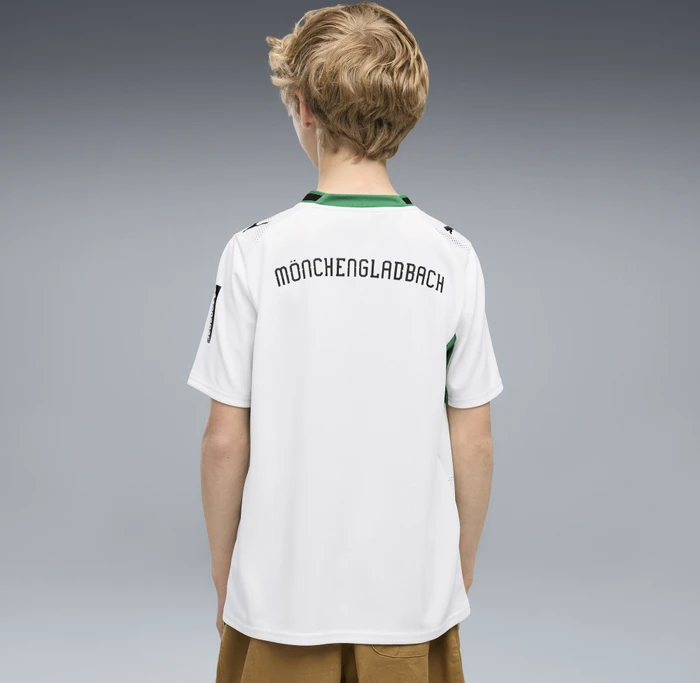 Puma Borussia Mönchengladbach 2026/2027 Heimtrikot kurzarm puma white/archive green (Junior)