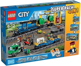 LEGO City Züge - Superpack 4in1