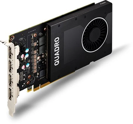 PNY Quadro P2000, 5GB GDDR5, 4x DP