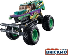 Sluban Power Bricks Bigfoot Green Purple Speed Kixx